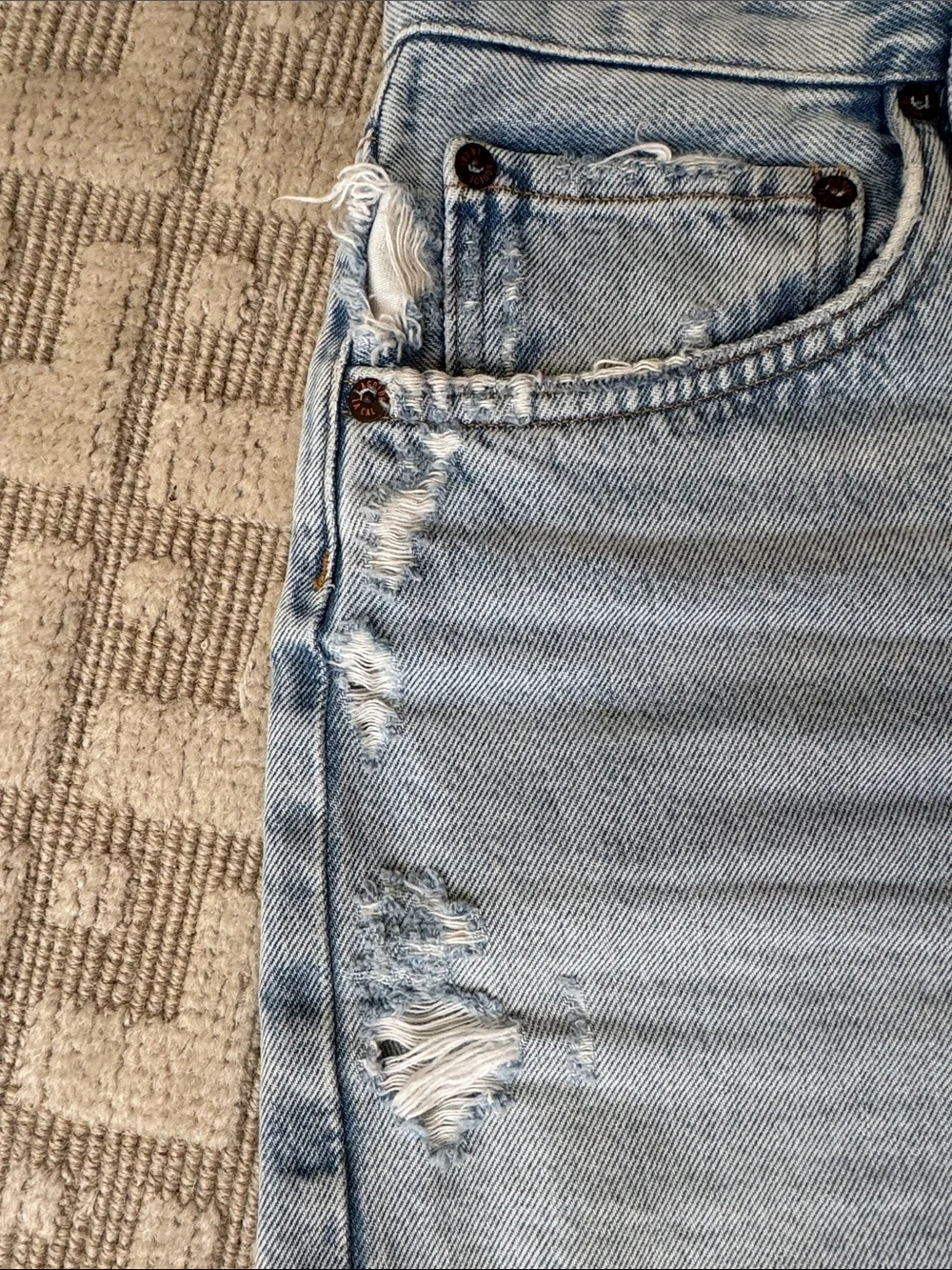 Agolde Parker Long Shorts